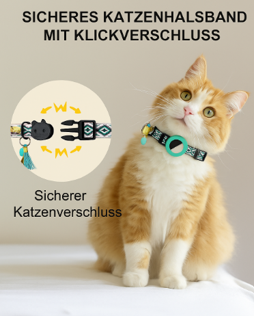 AirTag Halsband für Katzen