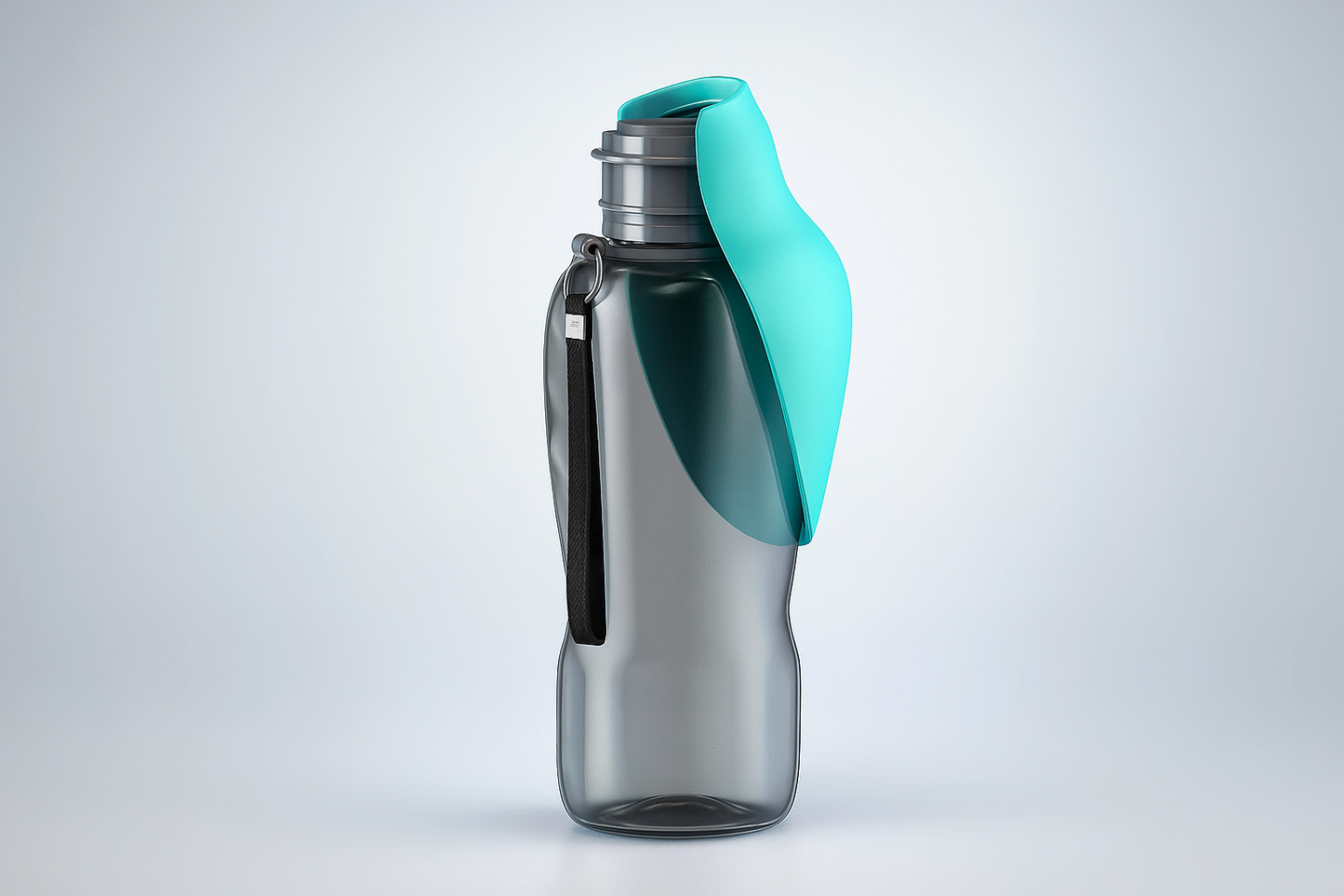 Trinkflasche mit Klapp-Napf 800ml
