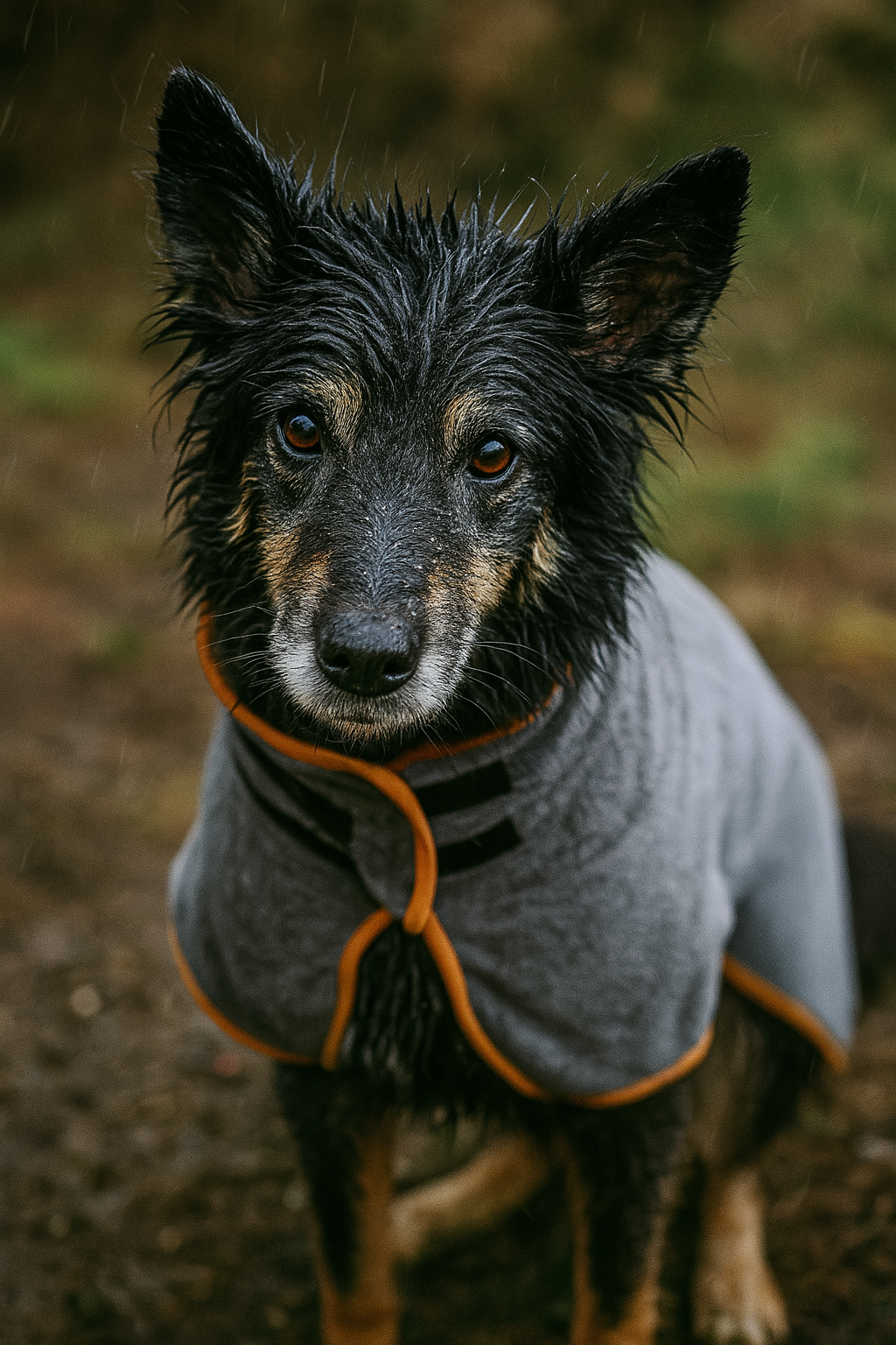 Schnelltrocknender Hundemantel