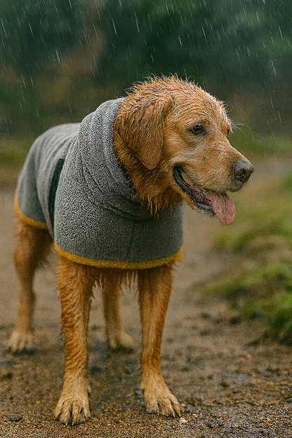 Schnelltrocknender Hundemantel