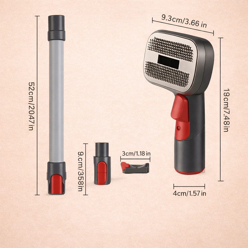Bürstenset für Hunde & Katzen – Sanfte Fellpflege | Herzpfoten