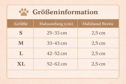 LED-Halsband für Hunde – Sichtbar & sicher | Herzpfoten