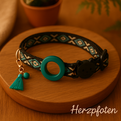 Tracker-Halsband für Katzen – Leicht & sicher für den Alltag | Herzpfoten