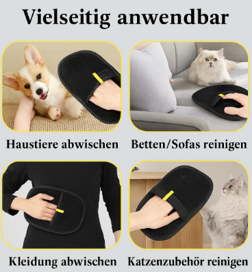 Handschuh für Tierhaar entfernung
