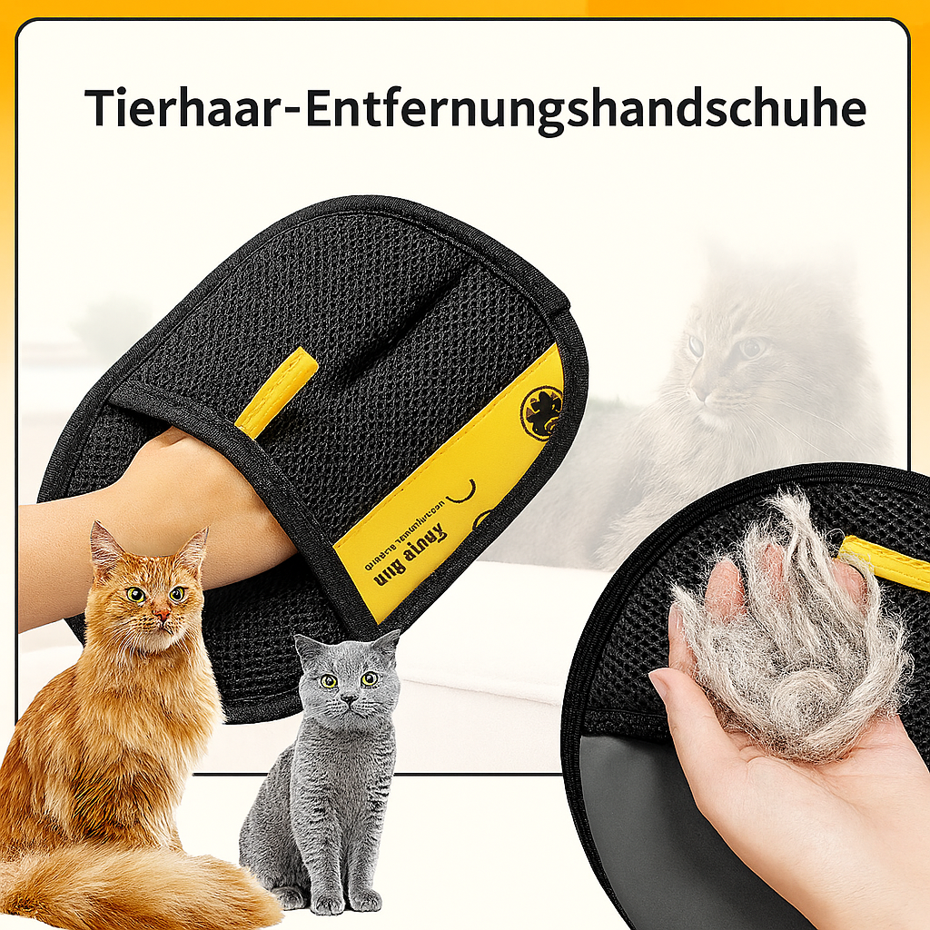 Handschuh für Tierhaar entfernung