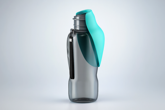 Trinkflasche mit Klapp-Napf 800ml